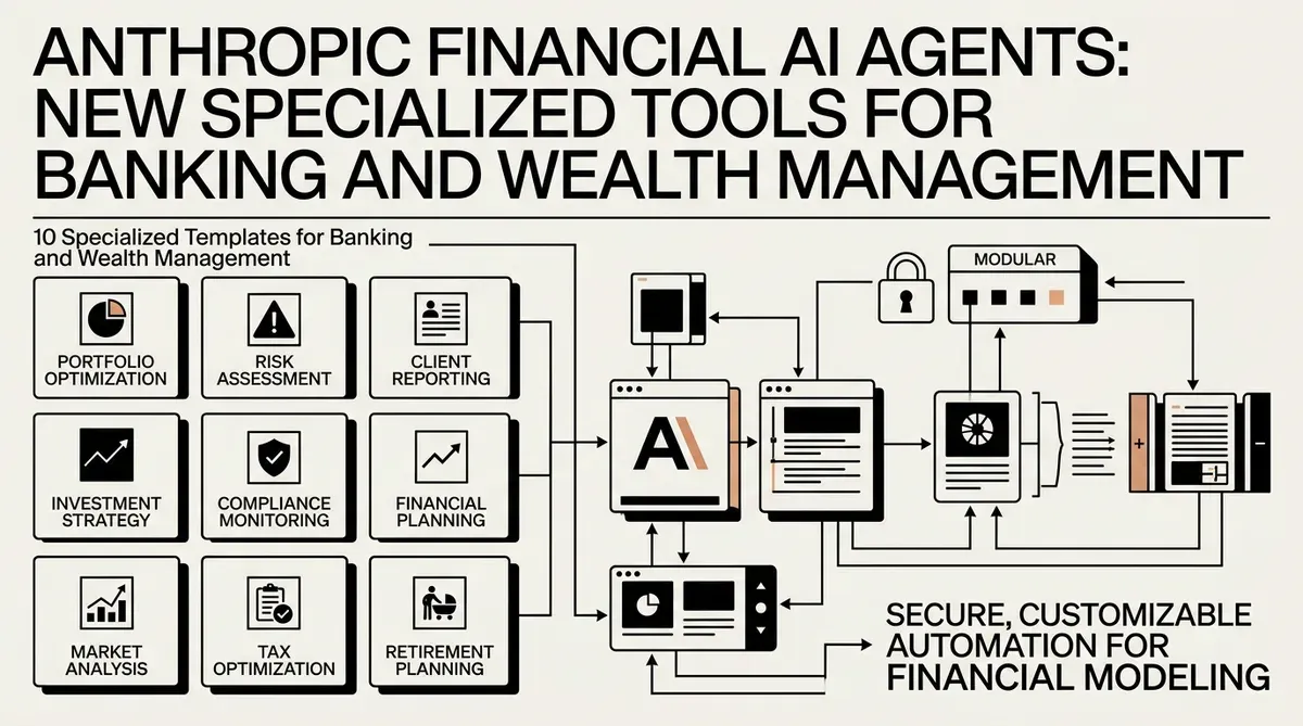 Agentes de IA financiera de Anthropic