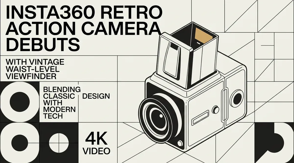 Insta360 retro action camera