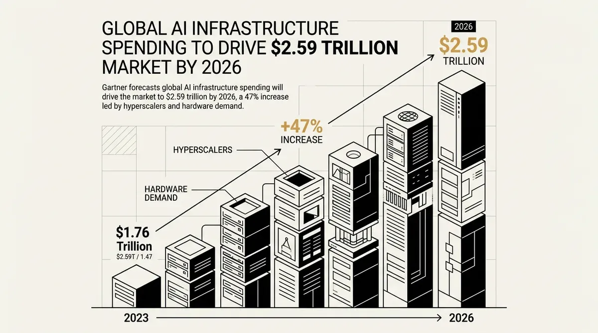 gastos em infraestrutura de AI