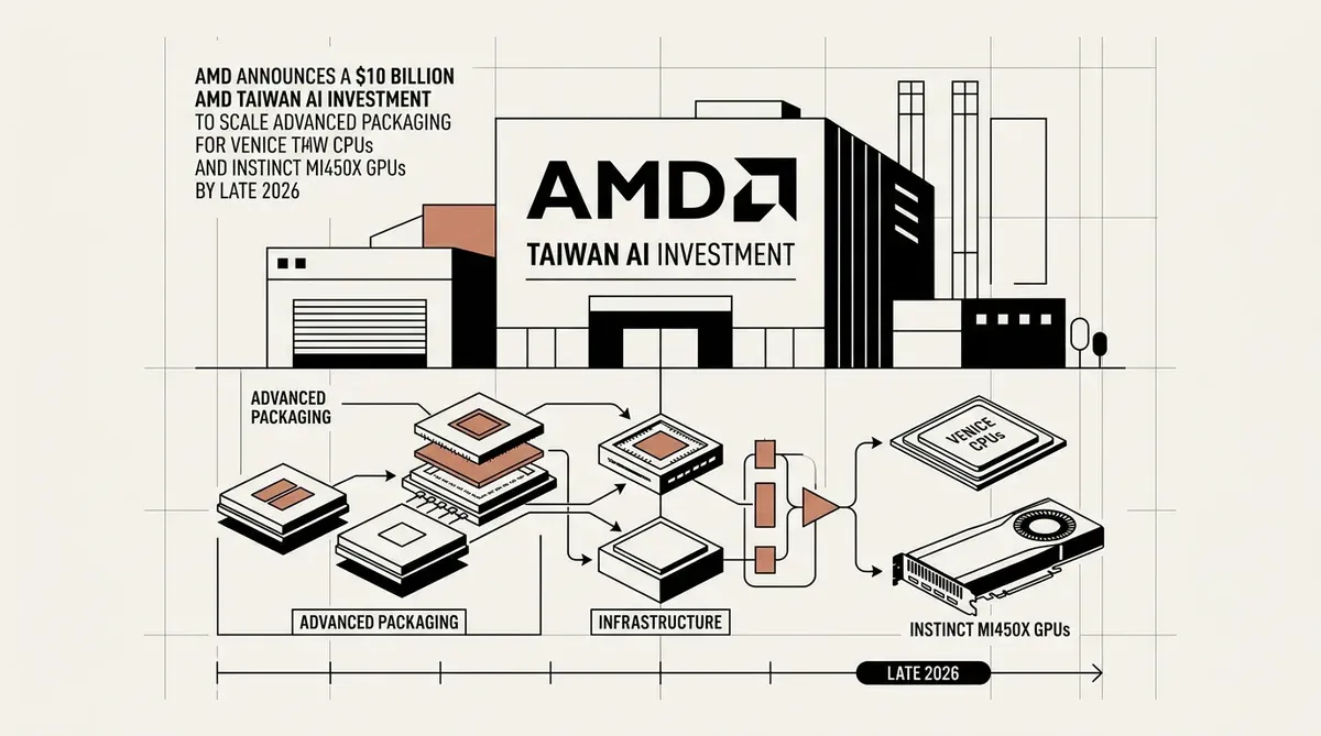 Investissement IA d'AMD à Taïwan