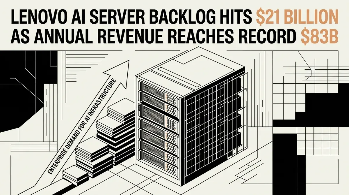 Lenovo AI server backlog