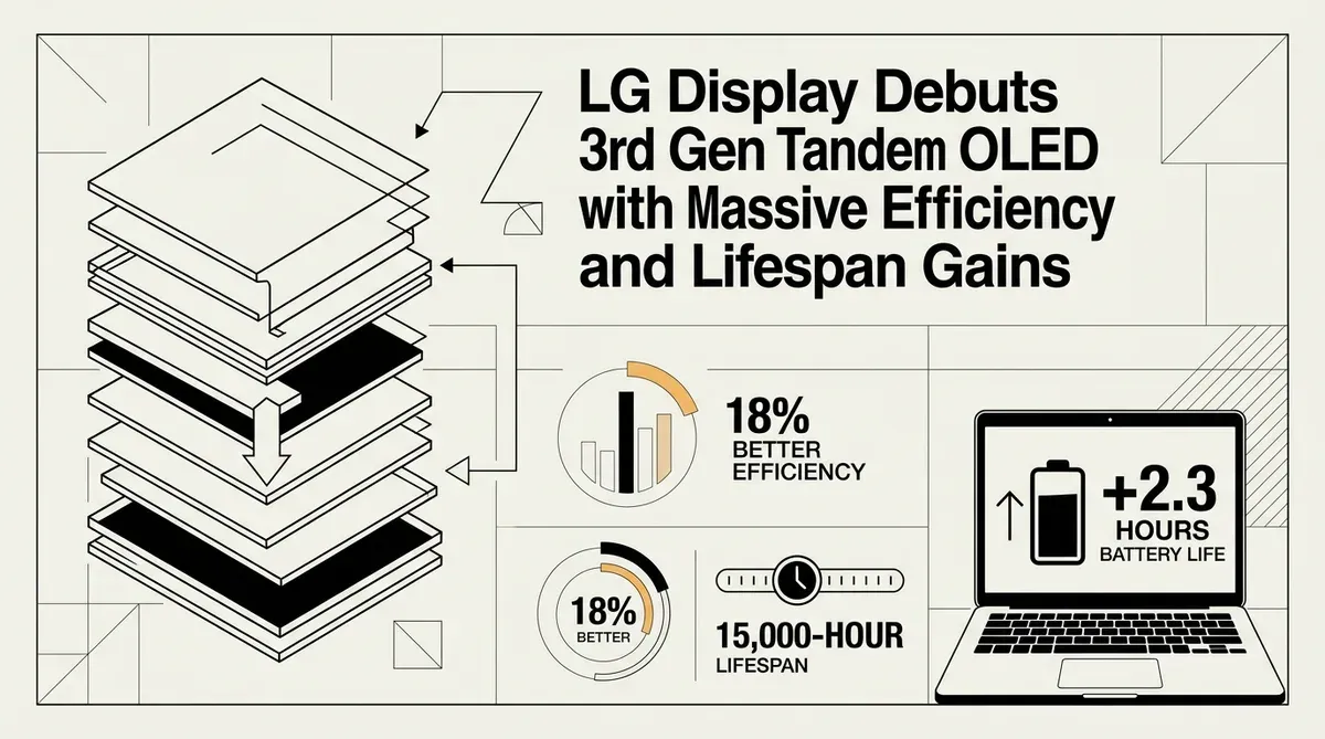 3rd Gen Tandem OLED