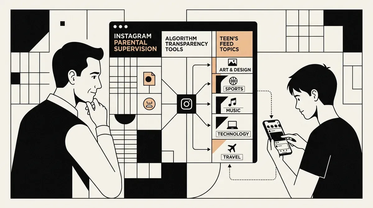 supervision parentale sur Instagram