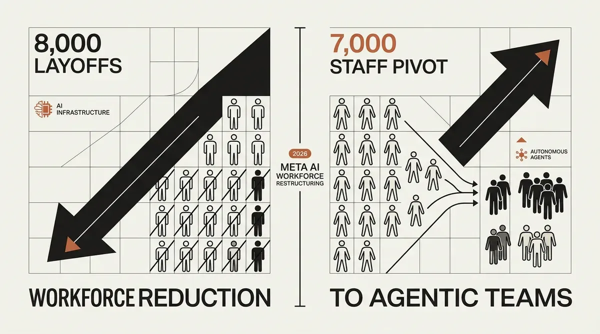 Meta AI workforce restructuring
