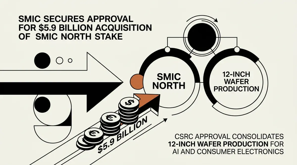 $5.9 billion acquisition of SMIC North stake