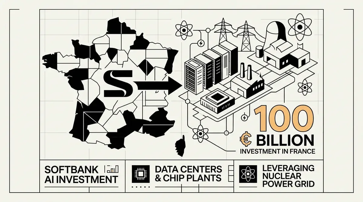 SoftBank AI investment in France