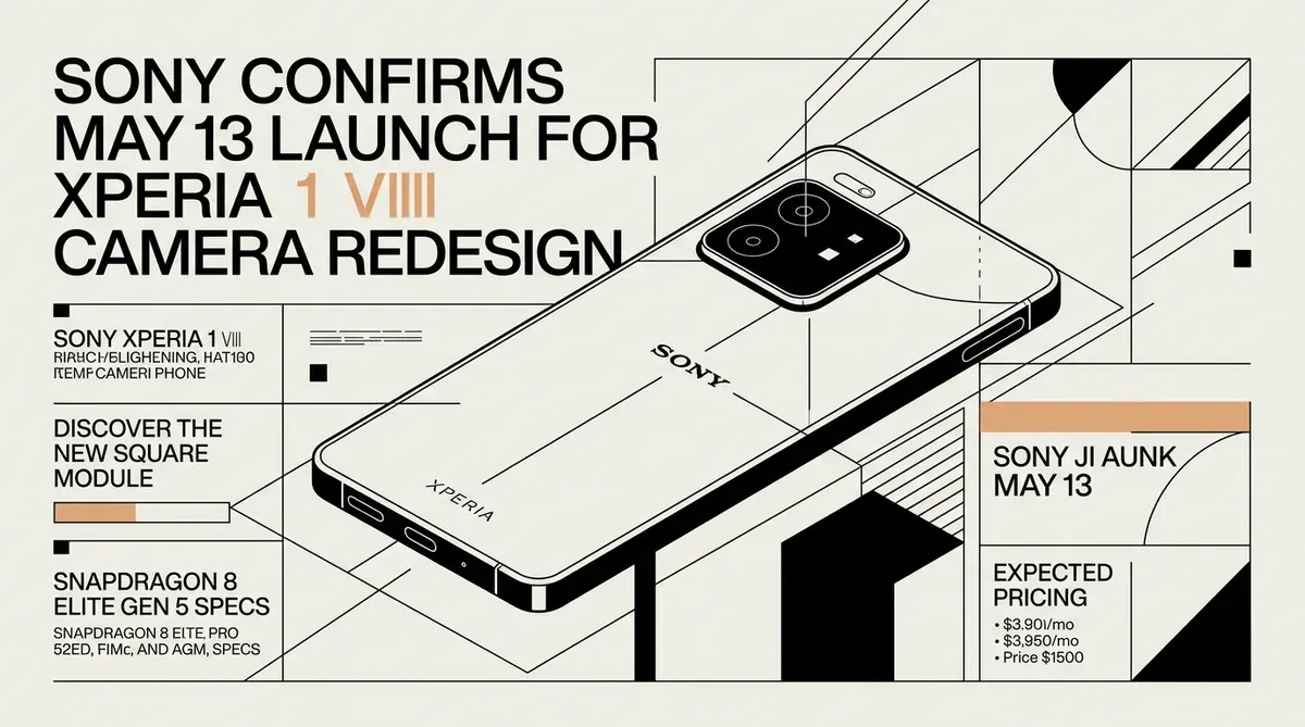 Xperia 1 VIII camera redesign