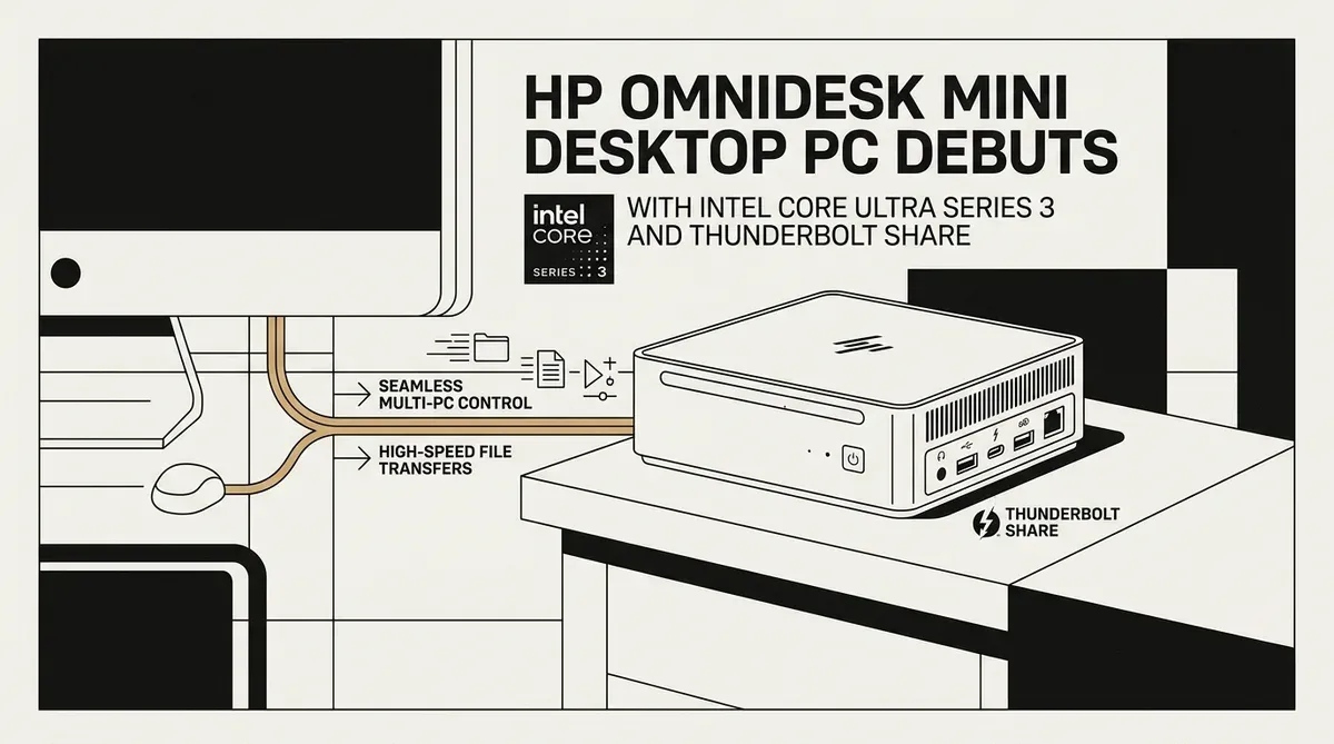 HP OmniDesk Mini Desktop PC