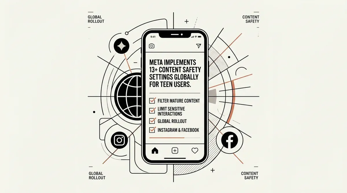 13+ content safety settings