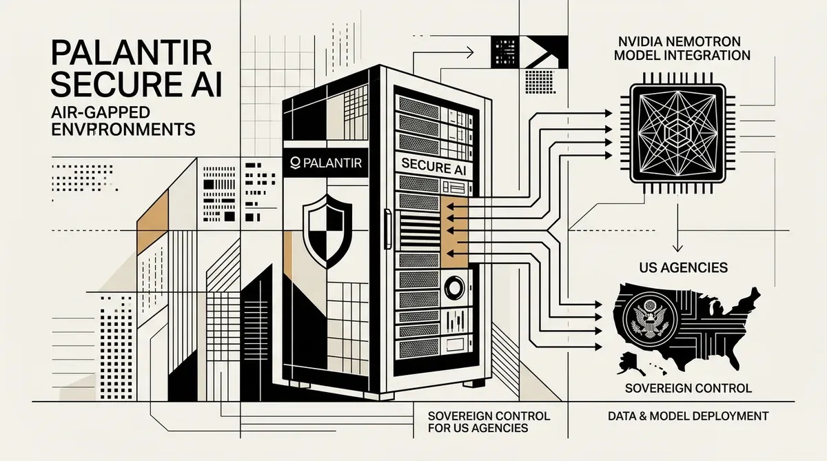 Palantir secure AI air-gapped environments