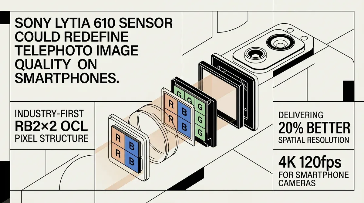 Sony LYTIA 610 sensor