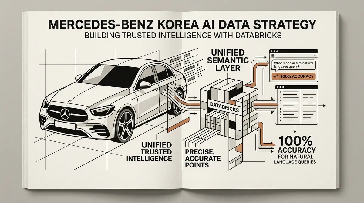 Stratégie de données IA de Mercedes-Benz Korea