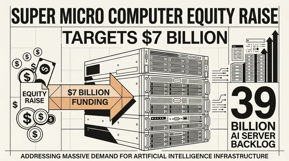 Super Micro Computer equity raise