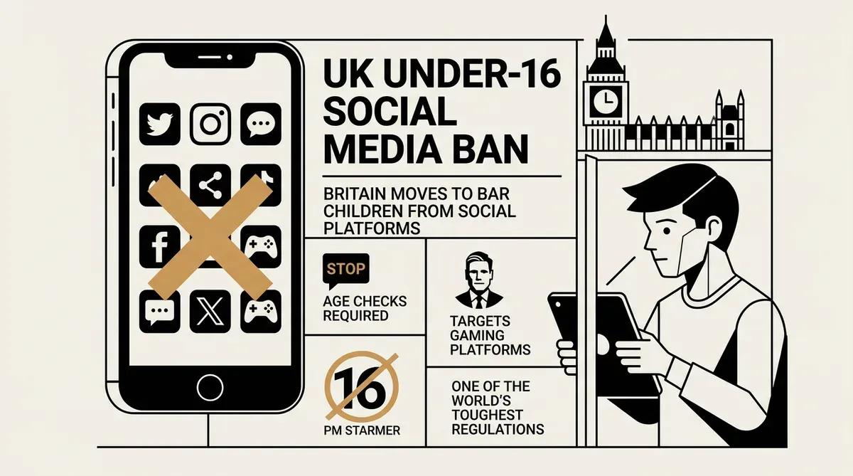 britisches Social-Media-Verbot für unter 16-Jährige