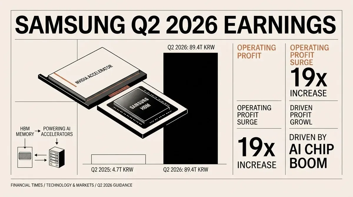ganancias del Q2 2026 de Samsung