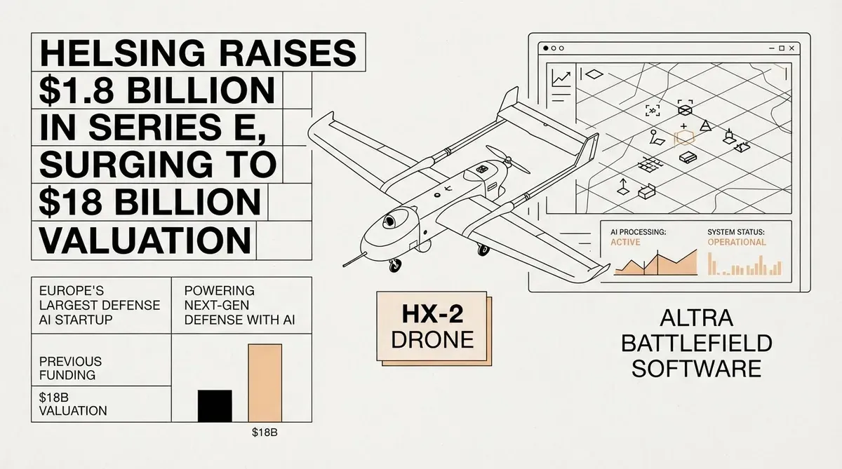Helsing recauda 1.800 millones de dólares