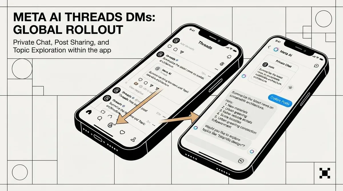 Meta AI Threads DMs