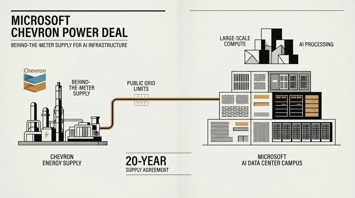 Microsoft Chevron power deal