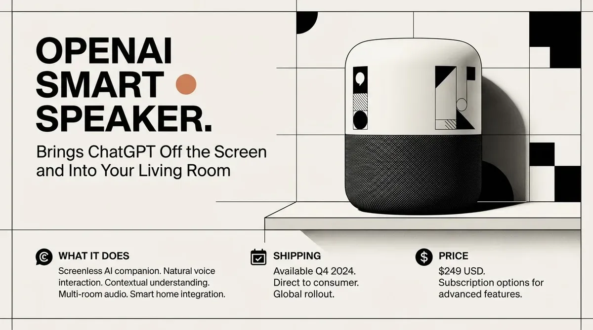 OpenAI smart speaker