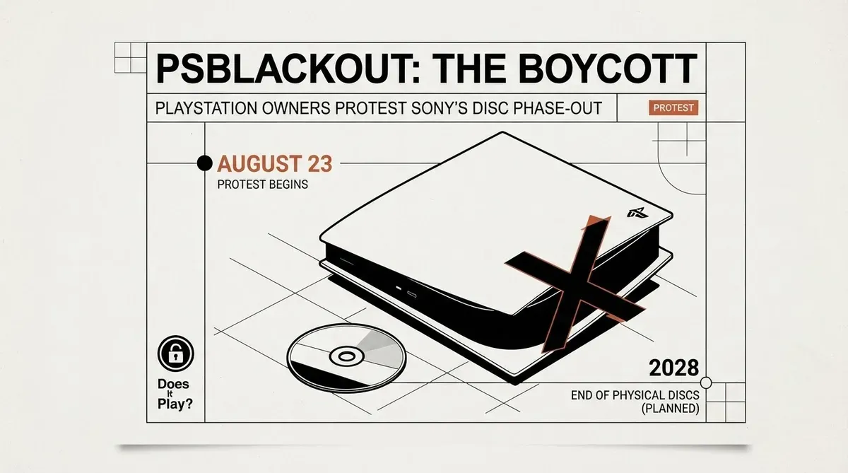 PSBlackout protest