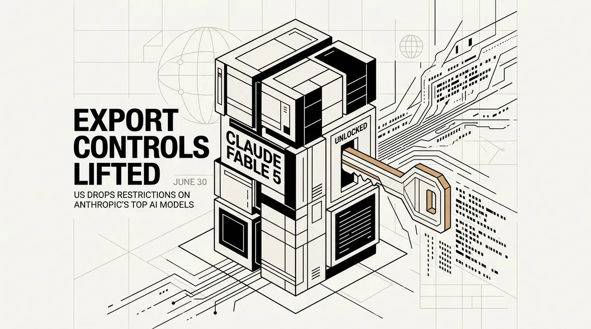 controlli all'esportazione di Claude Fable 5