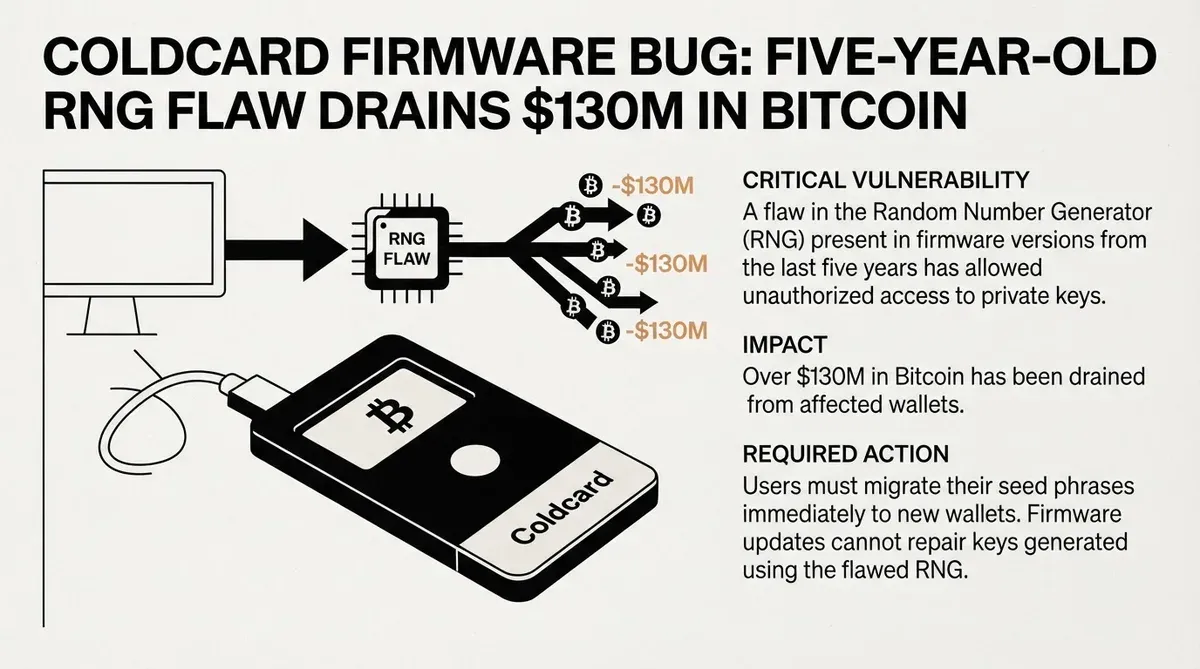 Coldcard firmware bug