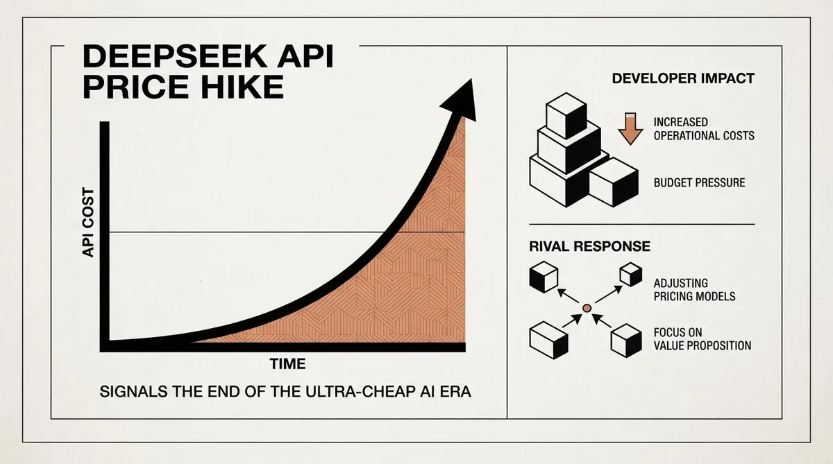 DeepSeek API price hike