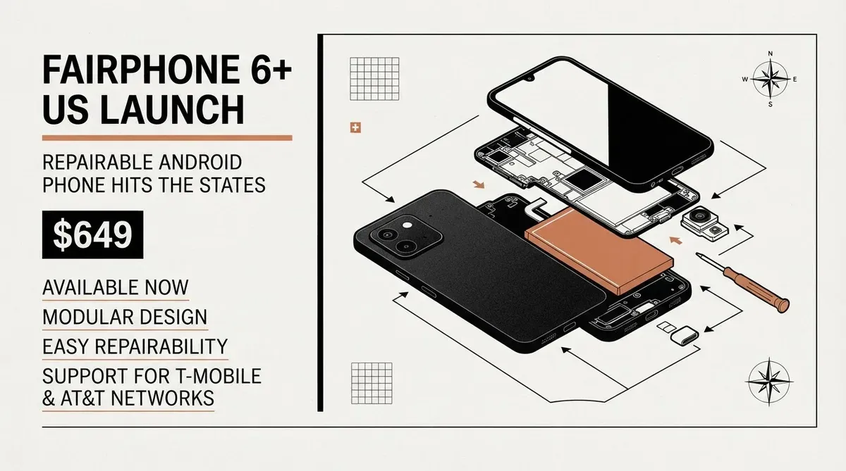 Fairphone 6+ US launch