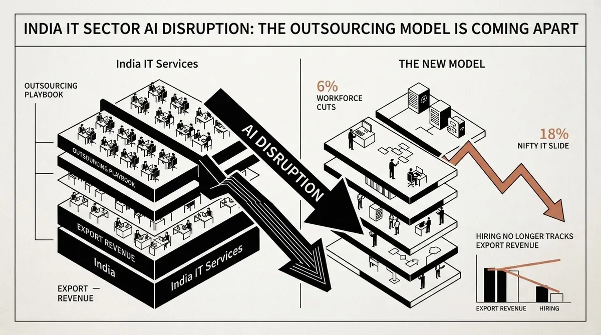 India IT sector AI disruption