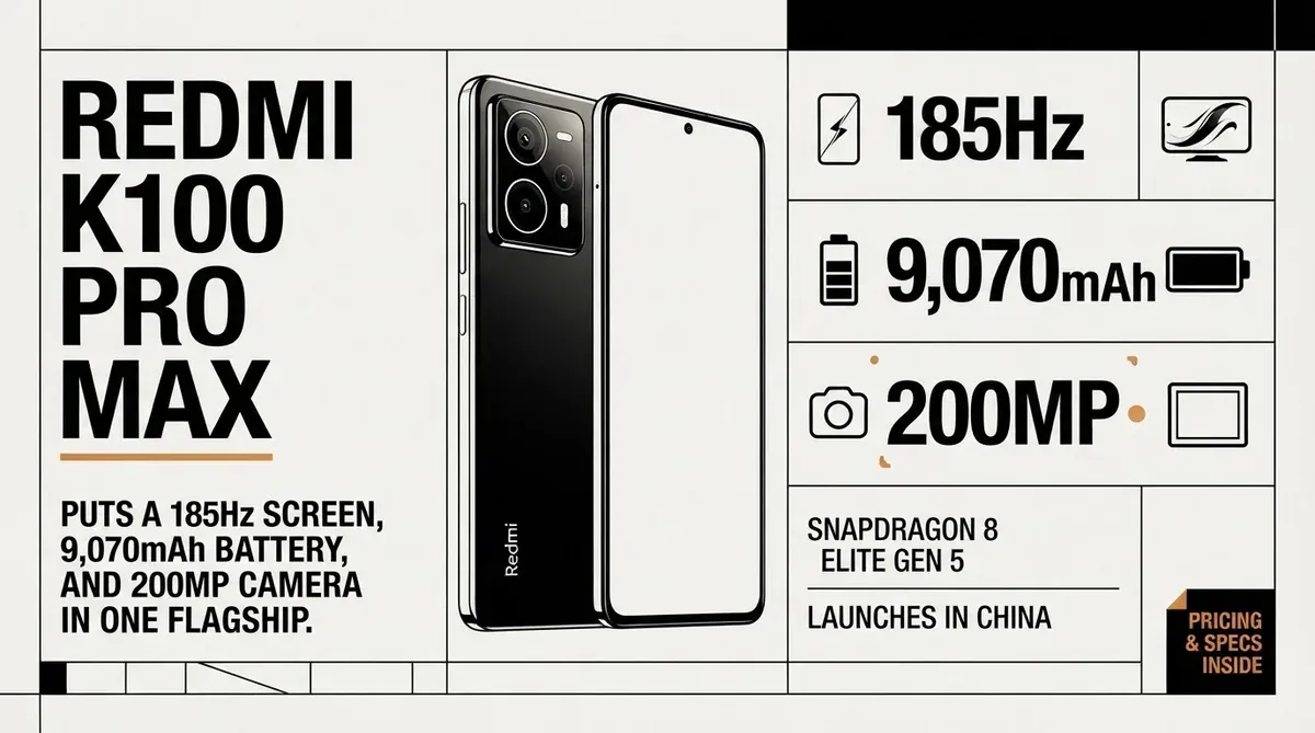 Redmi K100 Pro Max