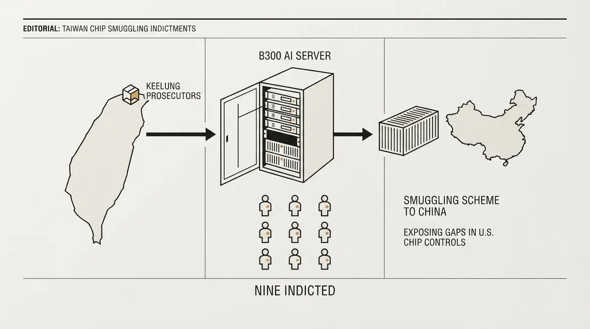 B300 AI server smuggling