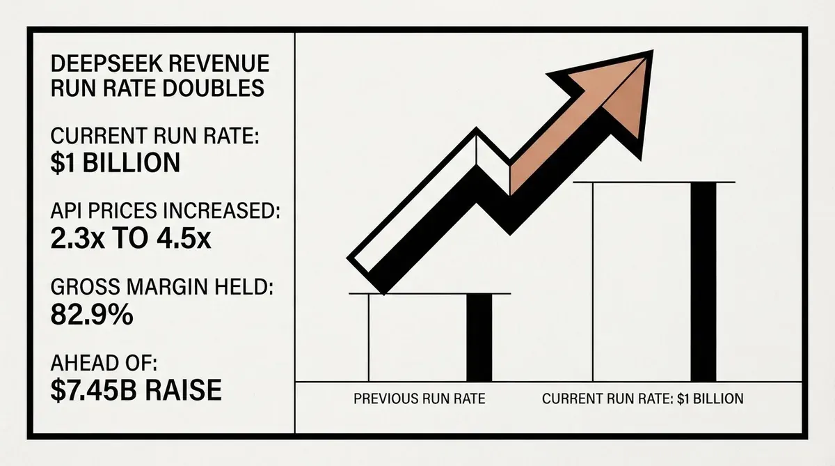 DeepSeek revenue run rate