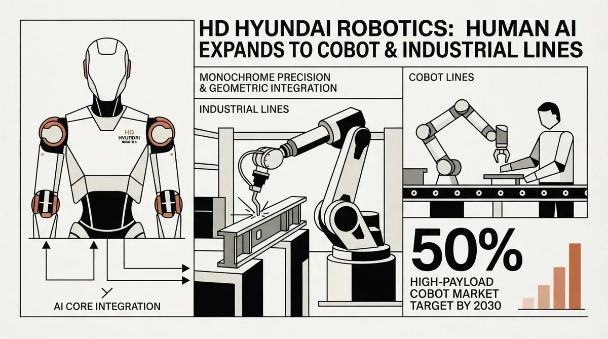 HD Hyundai Robotics humanoid AI