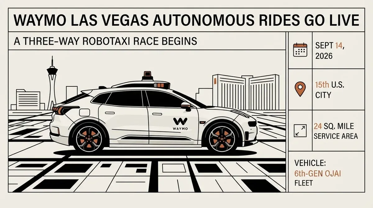 Waymo Las Vegas autonomous rides