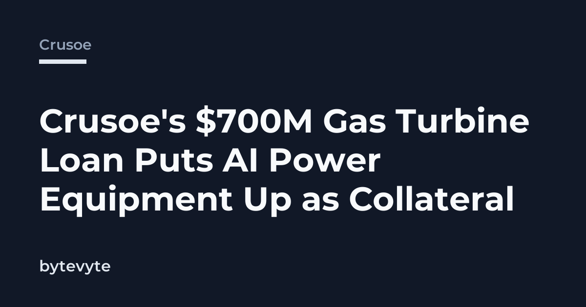 gas turbine loan