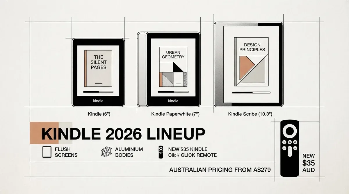 Kindle 2026 lineup