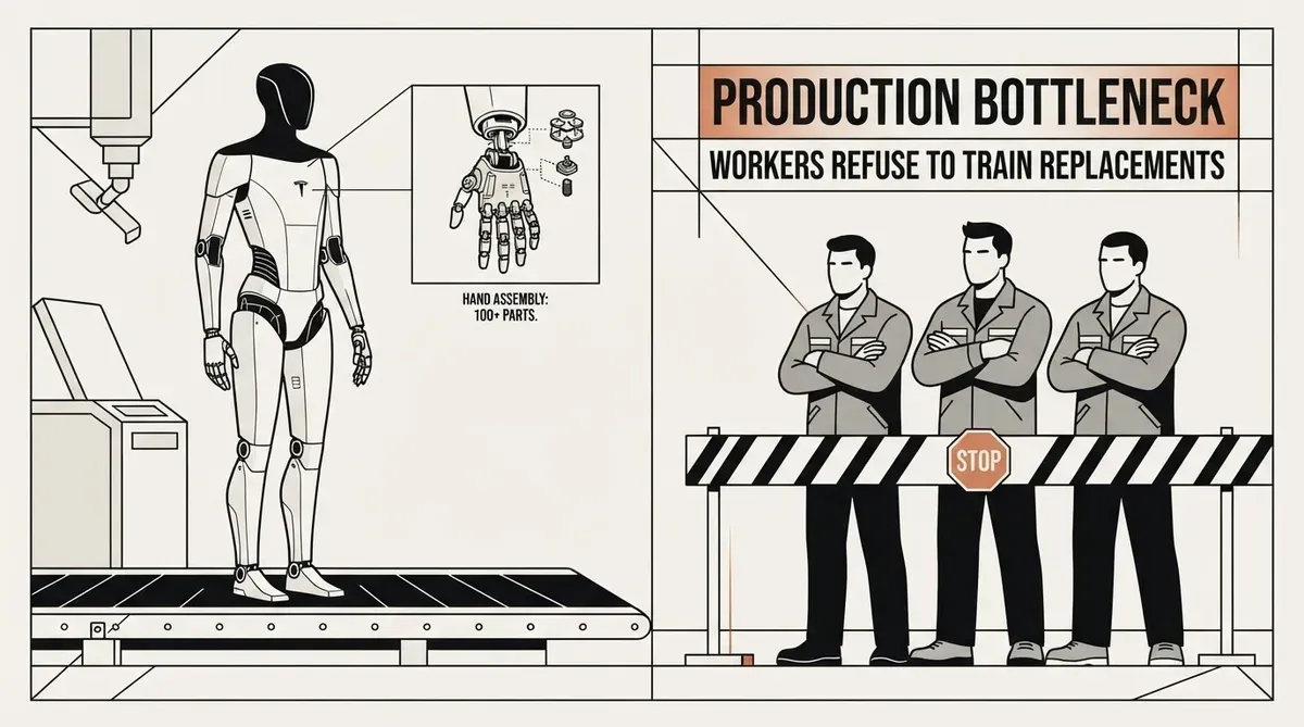 Tesla Optimus production