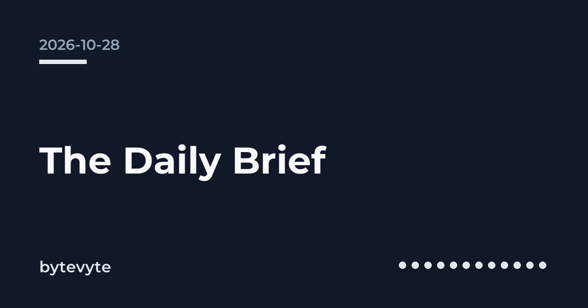 Daily Brief