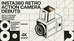 Insta360 retro action camera