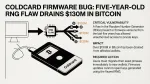 Coldcard firmware bug