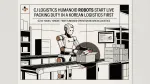 CJ Logistics humanoid robots