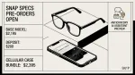 Snap Specs pre-orders