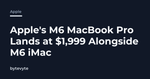 M6 MacBook Pro
