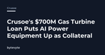 gas turbine loan