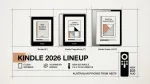 Kindle 2026 lineup