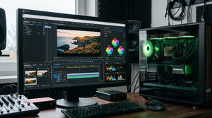 Adobe Premiere Pro 32-bit color grading