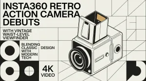 Insta360 retro action camera