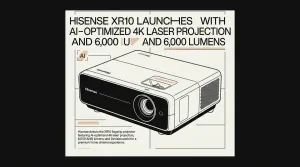 projection laser 4K optimisée par l'IA