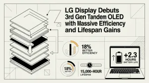 3rd Gen Tandem OLED
