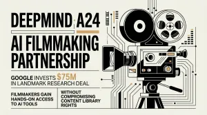 DeepMind A24 AI filmmaking partnership